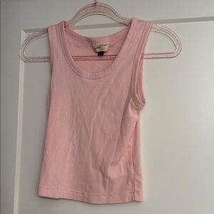 Pink Cotton Tank